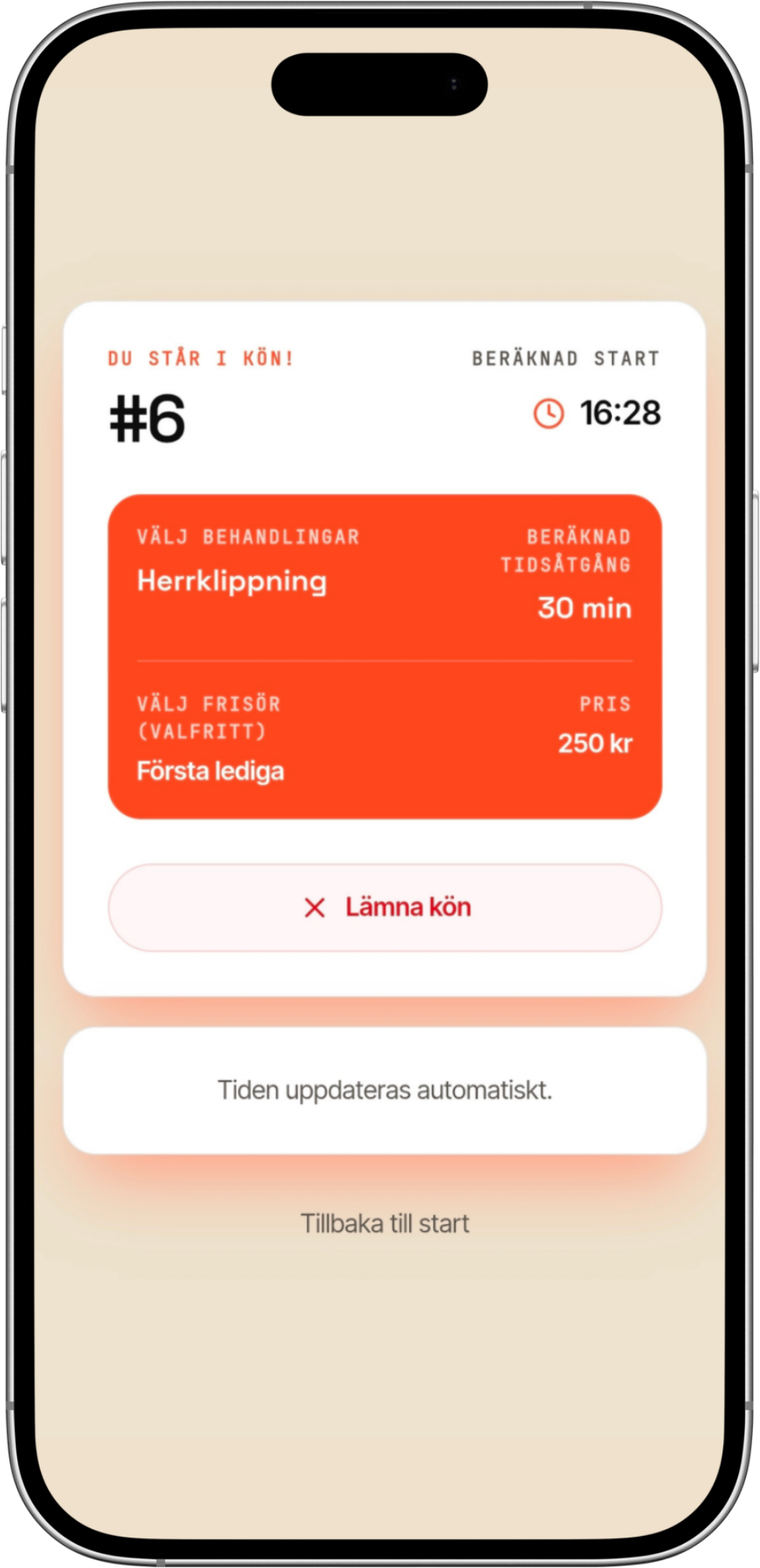Customer view